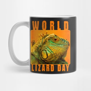 World Lizard Day, iguana Mug